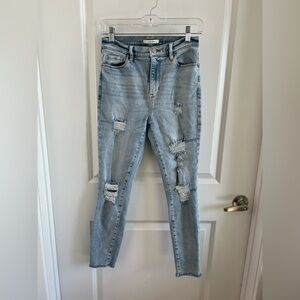 Pacsun Distressed High Rise Jeggings 27